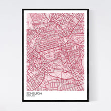 Load image into Gallery viewer, Map of Edinburgh City Centre, Scotland