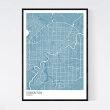 Load image into Gallery viewer, Edmonton City Map Print