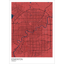 Load image into Gallery viewer, Map of Edmonton, Canada