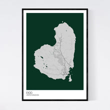 Load image into Gallery viewer, Eigg Island Map Print