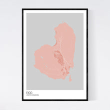 Load image into Gallery viewer, Eigg Island Map Print