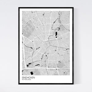 Eindhoven City Map Print