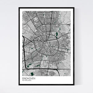 Eindhoven City Map Print