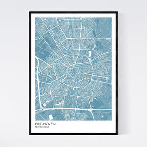 Eindhoven City Map Print