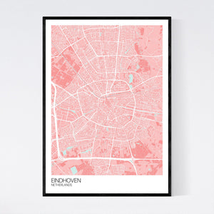 Eindhoven City Map Print