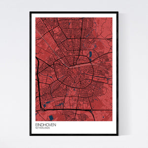 Eindhoven City Map Print