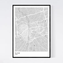 Load image into Gallery viewer, Elche City Map Print