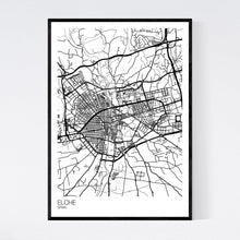 Load image into Gallery viewer, Elche City Map Print