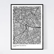 Load image into Gallery viewer, Map of Elephant &amp; Castle, London