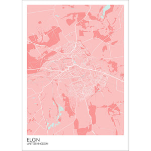 Map of Elgin, United Kingdom