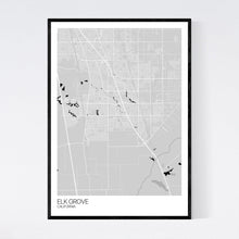 Load image into Gallery viewer, Elk Grove City Map Print