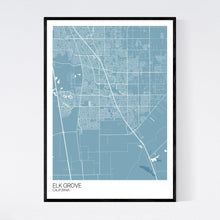 Load image into Gallery viewer, Elk Grove City Map Print