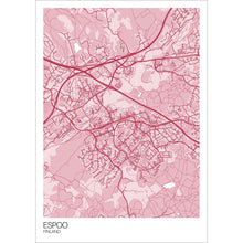 Load image into Gallery viewer, Map of Espoo, Finland