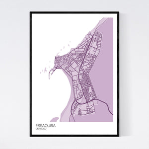 Essaouira City Map Print