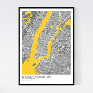 Your Custom Location: Custom Map Print