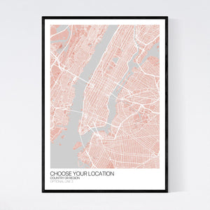 Your Custom Location: Custom Map Print