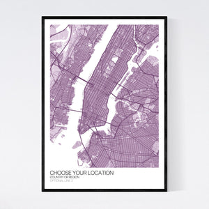 Your Custom Location: Custom Map Print