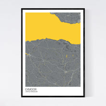 Load image into Gallery viewer, Exmoor Region Map Print