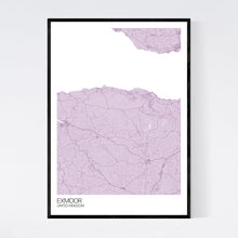 Load image into Gallery viewer, Exmoor Region Map Print