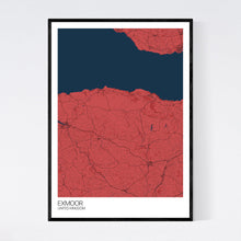 Load image into Gallery viewer, Exmoor Region Map Print
