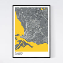 Load image into Gallery viewer, Exmouth Town Map Print