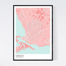Load image into Gallery viewer, Exmouth Town Map Print