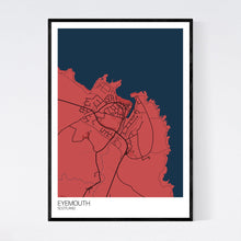 Load image into Gallery viewer, Eyemouth Town Map Print