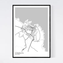 Load image into Gallery viewer, Eyemouth Town Map Print