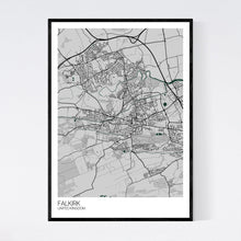 Load image into Gallery viewer, Map of Falkirk, United Kingdom