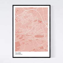 Load image into Gallery viewer, Falkirk City Map Print