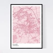 Load image into Gallery viewer, Falkirk City Map Print