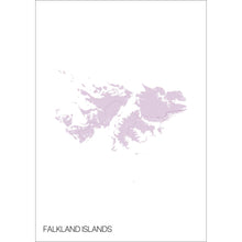 Load image into Gallery viewer, Map of Falkland Islands, 