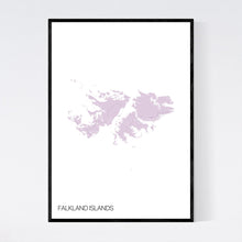 Load image into Gallery viewer, Map of Falkland Islands, 