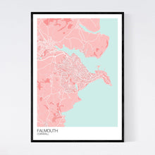 Load image into Gallery viewer, Falmouth Town Map Print