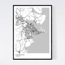 Load image into Gallery viewer, Falmouth Town Map Print