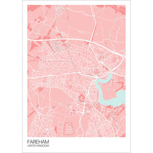 Load image into Gallery viewer, Map of Fareham, United Kingdom