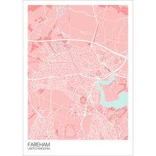 Load image into Gallery viewer, Map of Fareham, United Kingdom