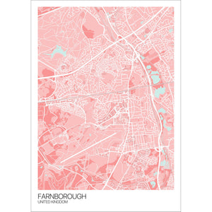 Map of Farnborough, United Kingdom