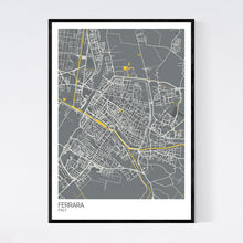Load image into Gallery viewer, Ferrara City Map Print