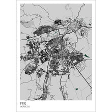 Load image into Gallery viewer, Map of Fes, Morocco