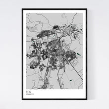 Load image into Gallery viewer, Map of Fes, Morocco