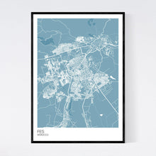 Load image into Gallery viewer, Fes City Map Print