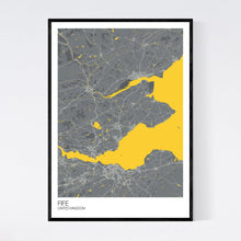 Load image into Gallery viewer, Map of Fife, United Kingdom