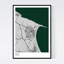 Load image into Gallery viewer, Filey Town Map Print