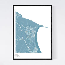 Load image into Gallery viewer, Filey Town Map Print