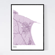 Load image into Gallery viewer, Filey Town Map Print