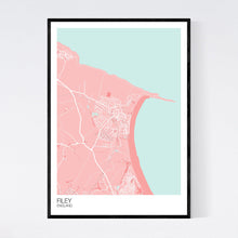 Load image into Gallery viewer, Filey Town Map Print