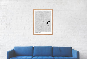 Map of Finsbury Park, London