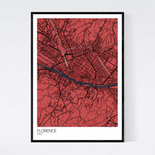 Load image into Gallery viewer, Florence City Map Print