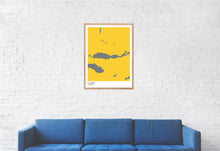 Load image into Gallery viewer, Map of Flores, Indonesia